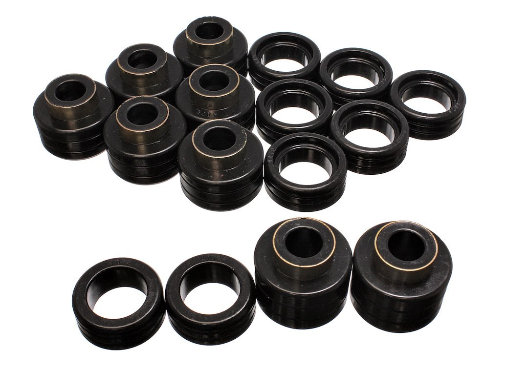Energy Suspension Body Mount Bushings, Black, Polyurethane – 3.4122G