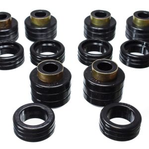 Energy Suspension Body Mount Bushings, Black, Polyurethane – 3.4123G