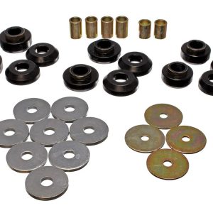 Energy Suspension Body Mount Bushings, Black, Polyurethane – 3.4129G