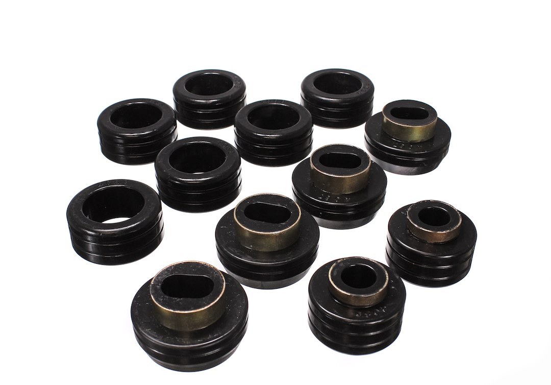 Energy Suspension Body Mount Bushings, Black, Polyurethane – 3.4130G