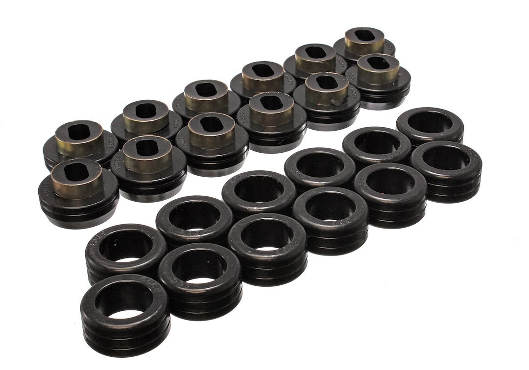 Energy Suspension Body Mount Bushings, Black, Polyurethane – 3.4132G