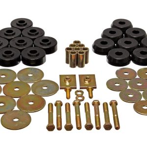 Energy Suspension Body Mount Bushings, Black, Polyurethane – 3.4166G