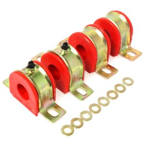 Energy Suspension Stabilizer Bar Mount Bushing, 1.0625 Inch Bar Diameter, Red, Polyurethane – 3.5175R