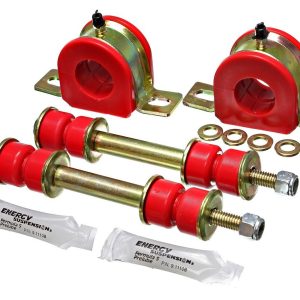 Energy Suspension Stabilizer Bar Mount Bushing, 1-1/4 Inch Bar Diameter, Red, Polyurethane – 3.5178R