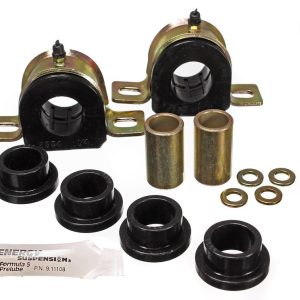 Energy Suspension Stabilizer Bar Mount Bushing, 1-1/4 Inch Bar Diameter, Black, Polyurethane – 3.5180G