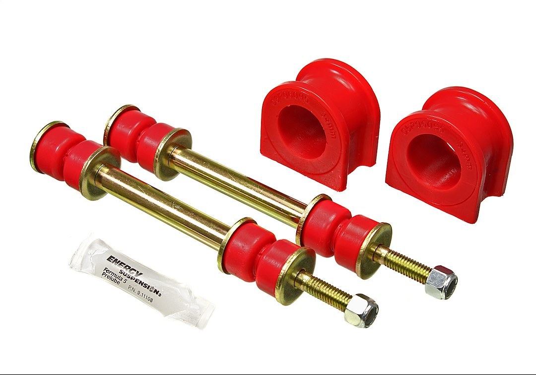 Energy Suspension Stabilizer Bar Mount Bushing, 34 Millimeter Bar Diameter, Red, Polyurethane – 3.5235R