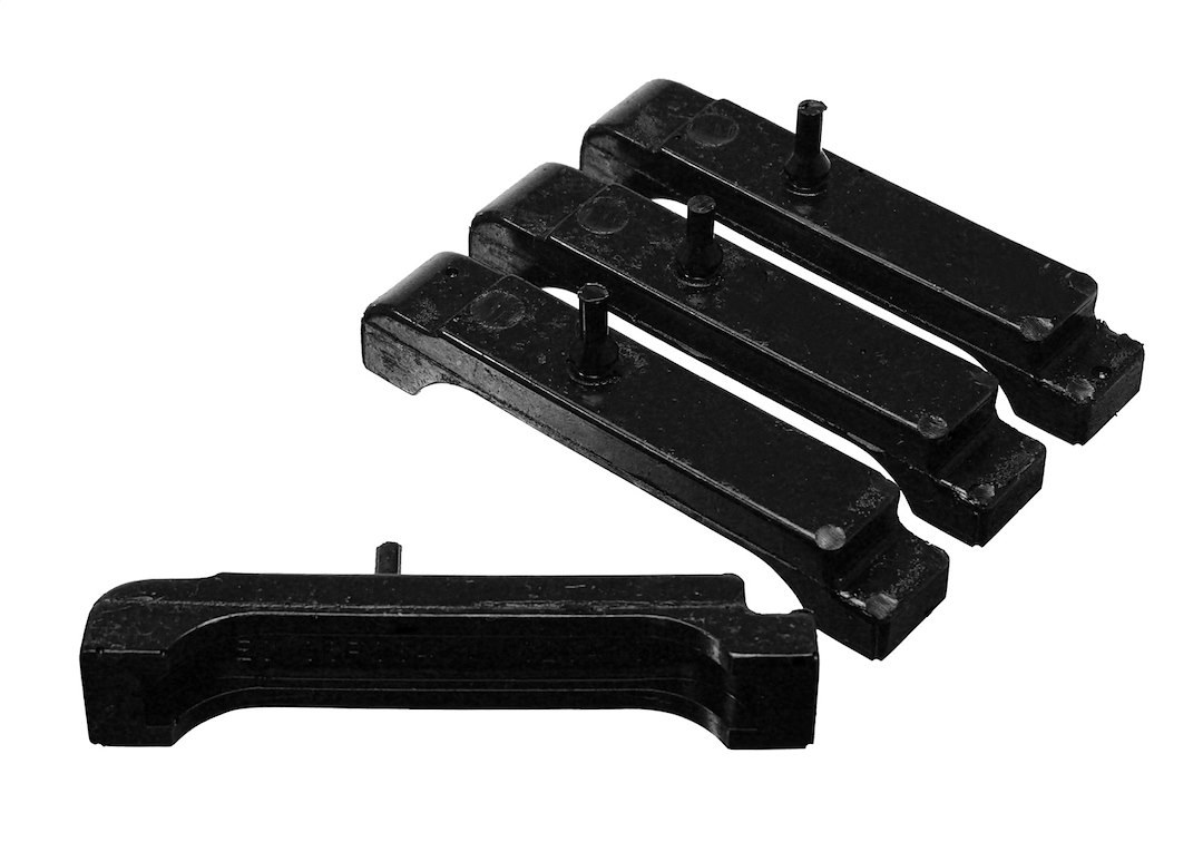 Energy Suspension Radiator Isolator, For Big Block Engines 4 Row Radiators, Polyurethane, Black – 3.6118G