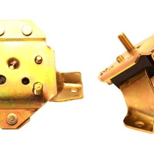 Energy Suspension Motor Mount, Cushioned, Black, Polyurethane, Set of 2 – 4.1122G