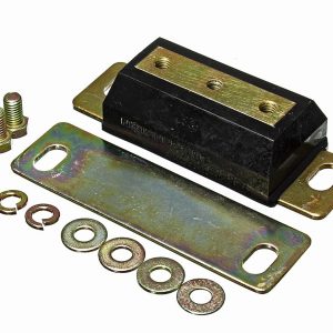 Energy Suspension Auto Trans Mount, Black, Polyurethane, Includes Two Motor Mounts/ One Transmission Mount – 4.1136G