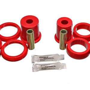 Energy Suspension Control Arm Bushing, Red, Polyurethane, Includes Upper Bushings – 4.3129R