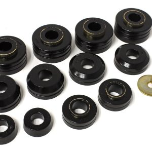 Energy Suspension Body Mount Bushings, Black, Polyurethane – 4.4104G