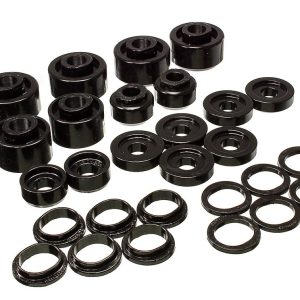 Energy Suspension Body Mount Bushings, Black, Polyurethane – 4.4120G