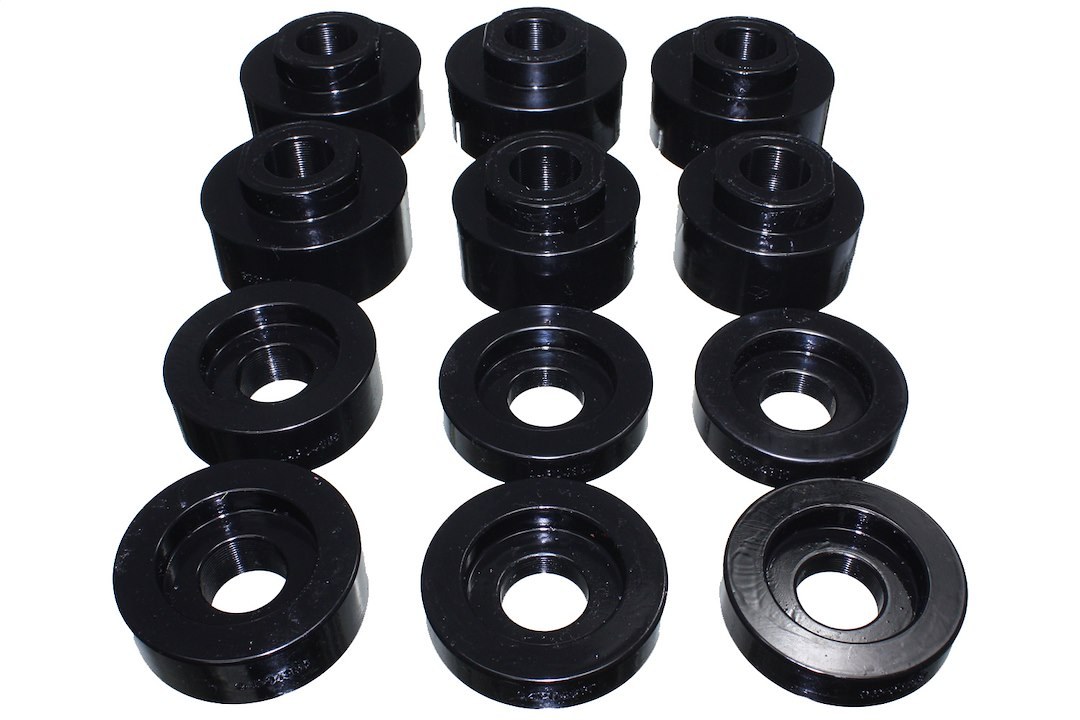Energy Suspension Body Mount Bushings, Black, Polyurethane – 4.4125G