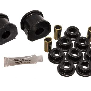 Energy Suspension Stabilizer Bar Mount Bushing, 0.875 Inch Bar Diameter, With 2 Tall Bushings, Black, Polyurethane – 4.5119G