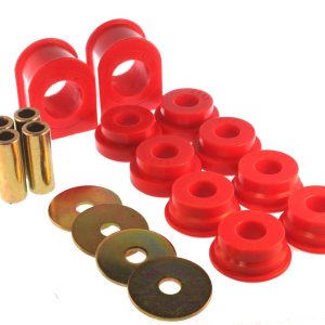 Energy Suspension Stabilizer Bar Mount Bushing, 1-1/4 Inch Bar Diameter, Red, Polyurethane – 4.5186R