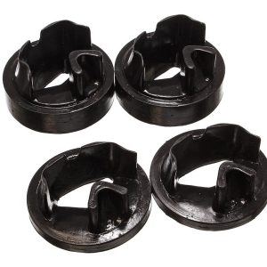 Energy Suspension Motor Mount, Insert, Cushioned, Black, Polyurethane, Set of 4 Inserts/ Services 2 Mounts – 5.1114G
