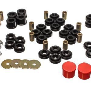 Energy Suspension Control Arm Bushing, Black, Polyurethane, With Upper and Lower Bushings – 5.3141G