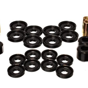 Energy Suspension Control Arm Bushing, Black, Polyurethane, With Upper and Lower Bushings – 5.3142G