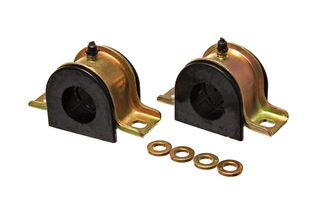 Energy Suspension Stabilizer Bar Mount Bushing, 33 Millimeter Bar Diameter, Black, Polyurethane – 5.5186G