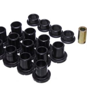 Energy Suspension Control Arm Bushing, Black, Polyurethane, With 16 Bushing and 2 Metal Sleeve – 70.7009G