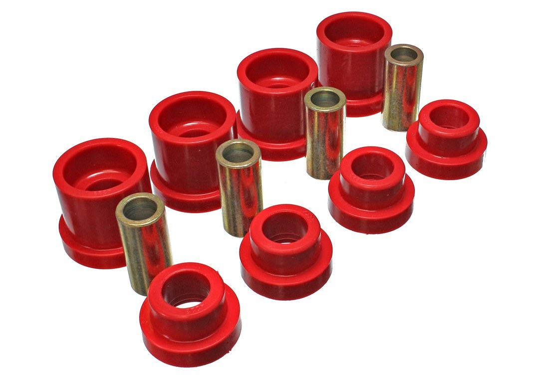Energy Suspension Body Mount Bushings, Red, Polyurethane – 7.1117R