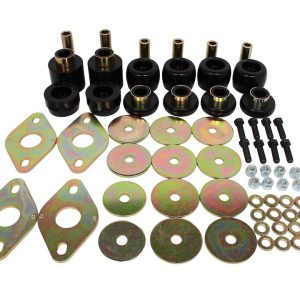 Energy Suspension Body Mount Bushings, Black, Polyurethane – 7.4105G