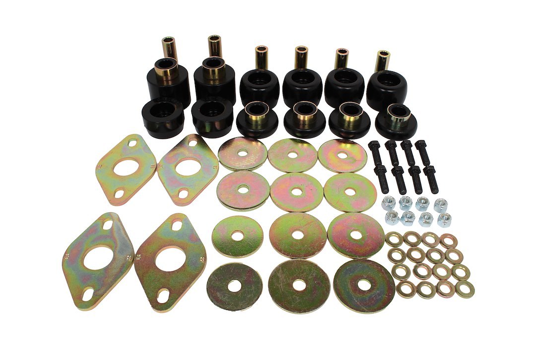 Energy Suspension Body Mount Bushings, Black, Polyurethane – 7.4105G
