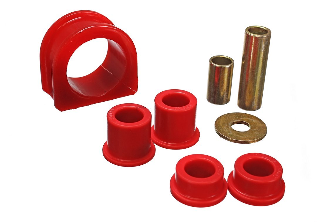 Energy Suspension Rack and Pinion Mount Bushing, Red, Polyurethane – 8.10104R