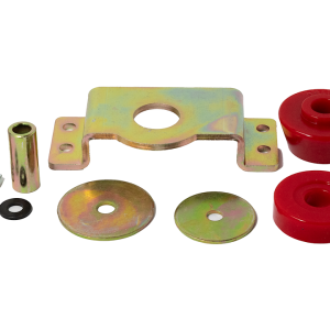 Energy Suspension Auto Trans Mount Adapter, Red Bushing, Steel – 8.1110R