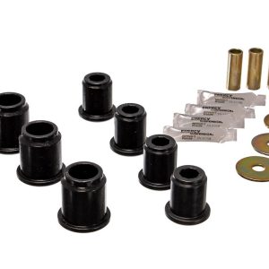 Energy Suspension Control Arm Bushing, Black, Polyurethane, Includes Upper and Lower Bushings – 8.3115G