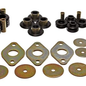 Energy Suspension Body Mount Bushings, Black, Polyurethane – 8.4103G