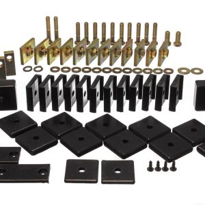 Energy Suspension Body Mount Bushings, Black, Polyurethane – 8.4104G