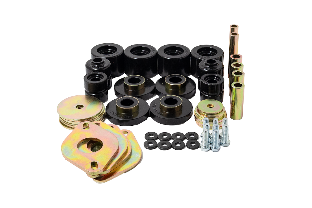 Energy Suspension Body Mount Bushings, Black, Polyurethane – 8.4118G