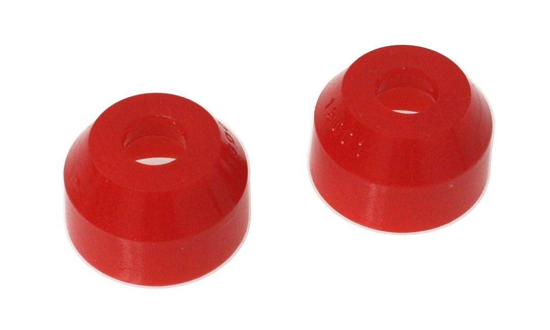 Energy Suspension Tie Rod End Boot, Top 0.472 Inch Outside Diameter/Bottom 1.2 Inch Outside Diameter, Round, Red, Polyurethane – 9.13103R