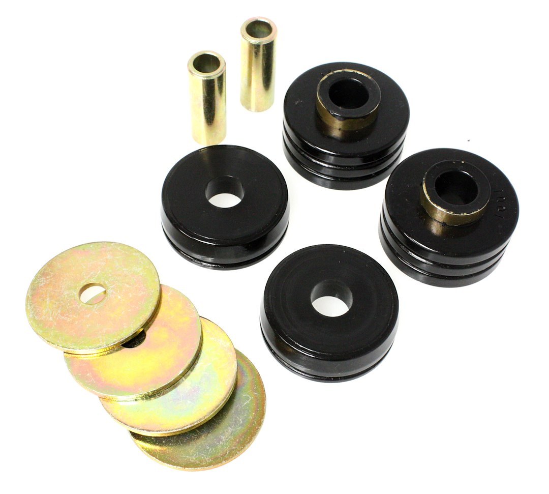 Energy Suspension Body Mount Bushings, Black, Polyurethane – 9.4102G