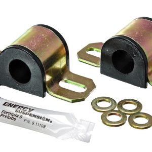 Energy Suspension Stabilizer Bar Mount Bushing, 20 MM Bar Diameter, Black, Polyurethane, Non-Greaseable – 9.5124G