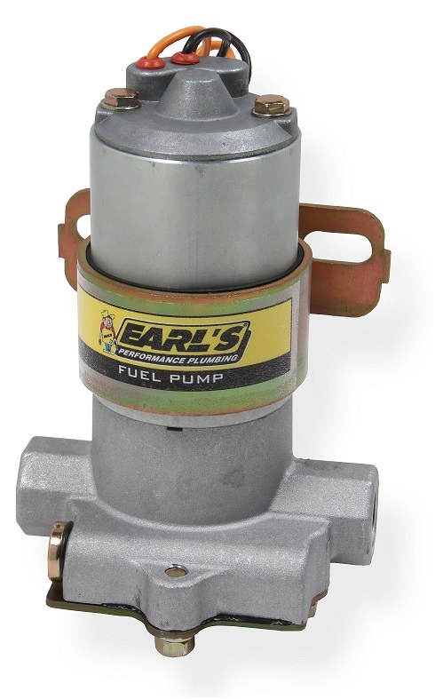 Earl’s Fuel Pump Electric, Gasoline, 7 PSI Maximum Pressure, 97 Gph Free Flow, Without Regulator, 3/8 Inch NPT Inlet/Outlet – 128011ERL