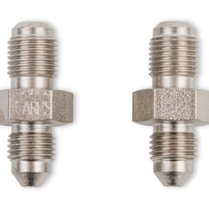 Earl’s Adapter Fitting, -3 AN Male to 10 Millimeter X 1 Male Thread, Steel, Set of 2, Bagged Packaging – 592032ERL