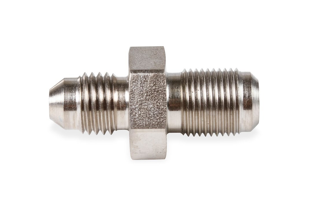 Earl’s Adapter Fitting, -3 AN Male to 10 Millimeter X 1 Male Thread, Steel, Set of 2, Bagged Packaging – 592032ERL