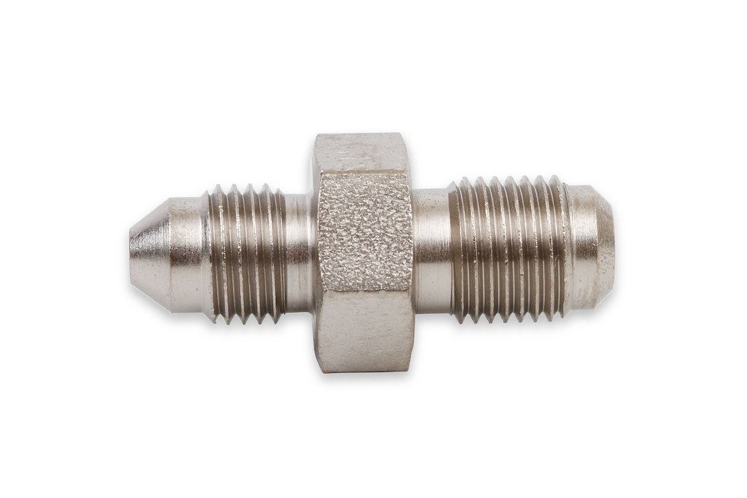 Earl’s Adapter Fitting, -3 AN Male to 10 Millimeter X 1 Male Thread, Steel, Set of 2, Bagged Packaging – 592032ERL