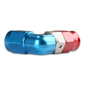 Earl’s Hose End Fitting, Speed-Seal ™, -3 AN Hose, 90 Degree Low Profile, Anodized, Aluminum, Single, Bagged Packaging – 609033ERL