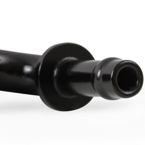 Earl’s Hose End Fitting, Vapor Guard™, -6 AN Hose, 3/8 Inch Hose, 90 Degree, Anodized Black, Aluminum, Single – 759166ERL