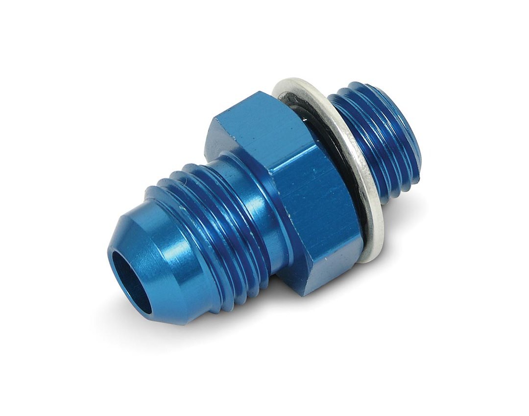 Earl’s Carburetor Fuel Inlet Fitting, For Use with Dellorto/ Solex/ Mikuni Carburetors, -6 AN Hose Size, 12 Millimeter X 1.25 Thread Size – 991945ERL