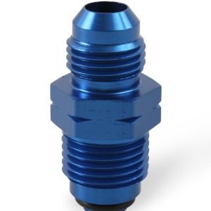 Earl’s Adapter Fitting, -6 AN Male to 16 Millimeter X 1.5 Male Thread O-Ring Seal, Anodized, Aluminum, Bagged Packaging – 991955ERL