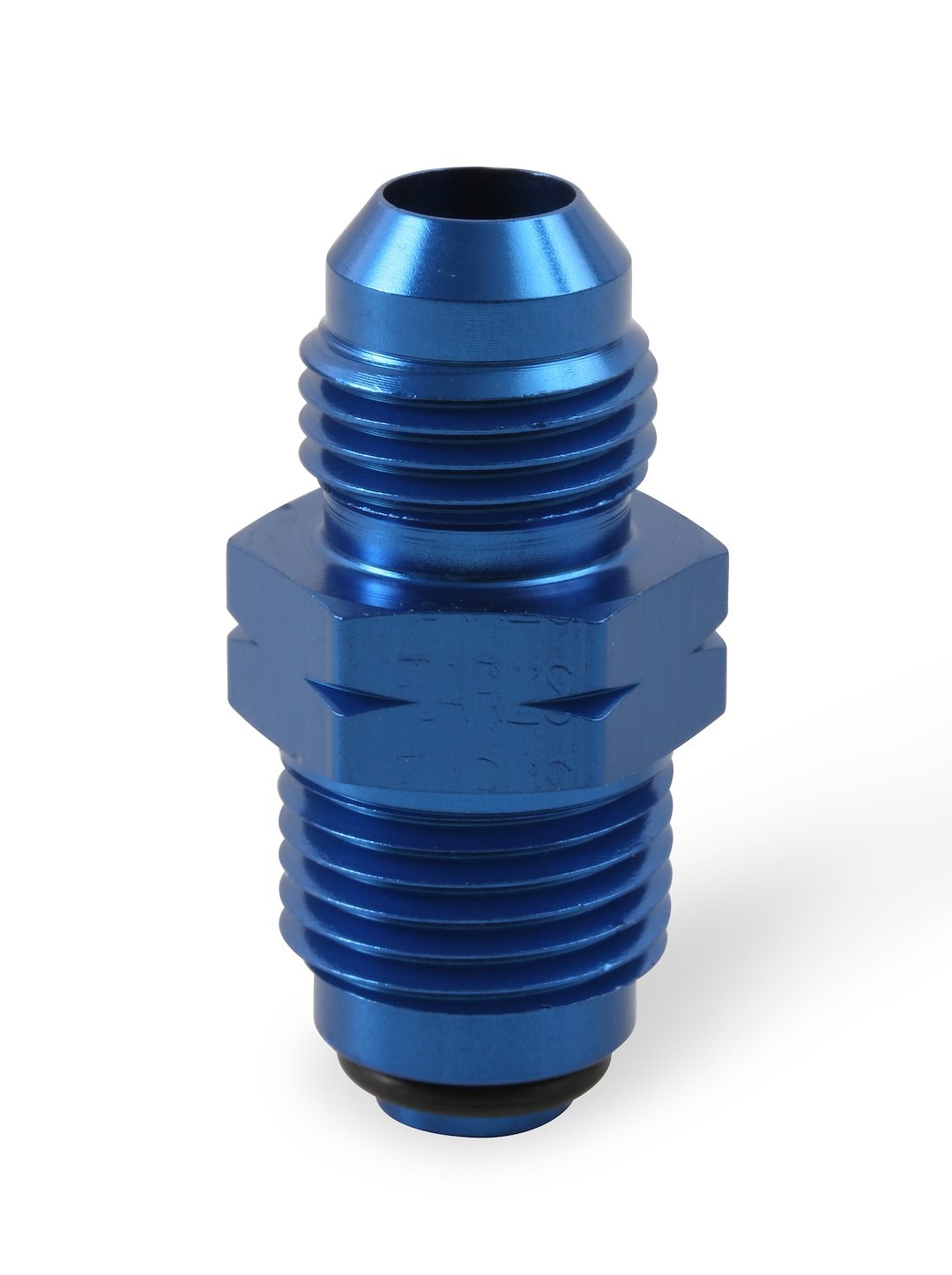 Earl’s Adapter Fitting, -6 AN Male to 16 Millimeter X 1.5 Male Thread O-Ring Seal, Anodized, Aluminum, Bagged Packaging – 991955ERL