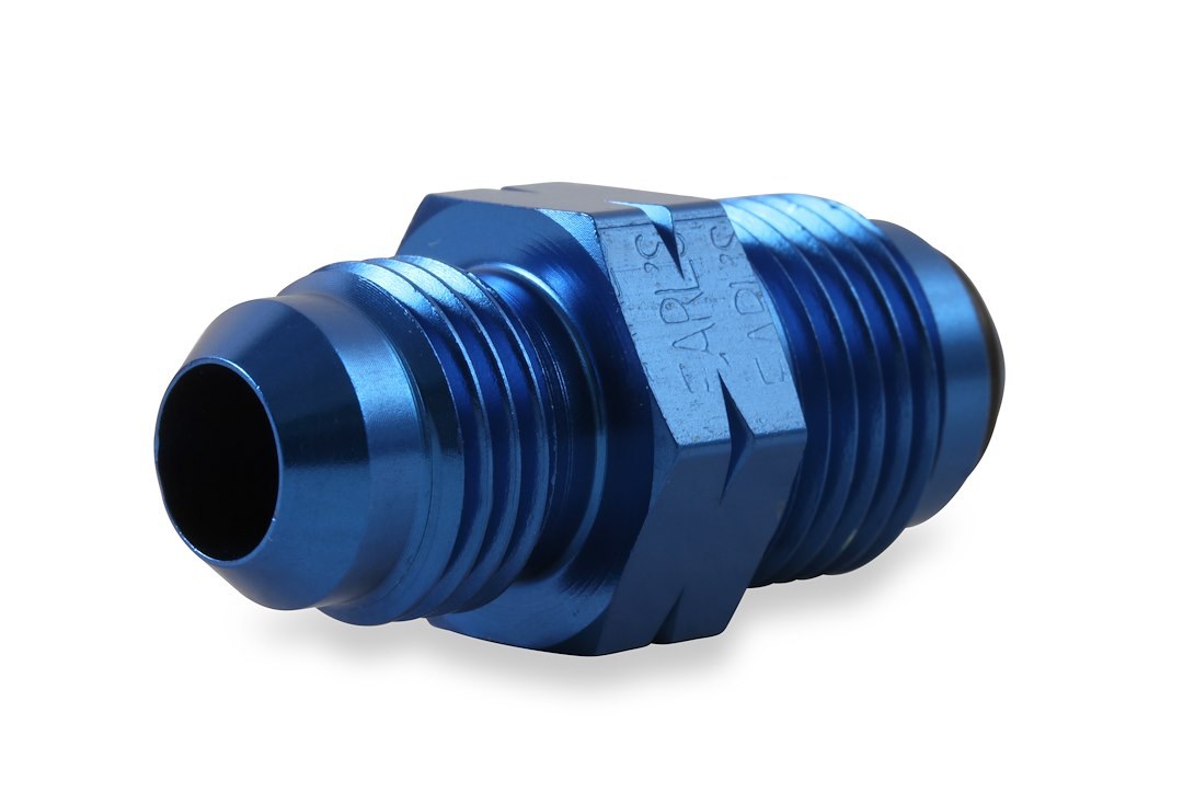 Earl’s Adapter Fitting, -6 AN Male to 16 Millimeter X 1.5 Male Thread O-Ring Seal, Anodized, Aluminum, Bagged Packaging – 991955ERL