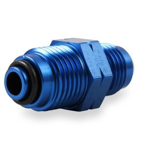Earl’s Adapter Fitting, -6 AN Male to 16 Millimeter X 1.5 Male Thread O-Ring Seal, Anodized, Aluminum, Bagged Packaging – 991955ERL