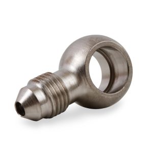 Earl’s Banjo Fitting, -3 AN Hose, 10 Millimeter Bolt Hole, Steel, Bagged Packaging – 997631ERL