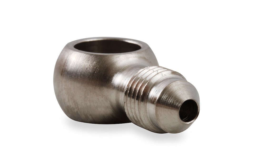 Earl’s Banjo Fitting, -3 AN Hose, 10 Millimeter Bolt Hole, Steel, Bagged Packaging – 997631ERL