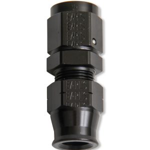 Earl’s Tube End Fitting, Ano-Tuff ™, -6 AN Female Fitting to 5/16 Inch Tube, Straight, Anodized, Aluminum, Bagged Packaging – AT165156ERL